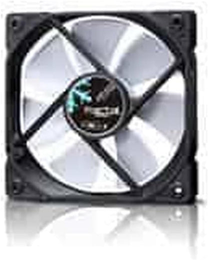 Fractal Design Dynamic X2 GP-12 Computer Fan - Silent Fan - High Airflow – 120x120x25 mm – 1200RPM – FDB-Bearings – Trip Wire - Aerodynamically shaped struts – 12v - Black/White (Single