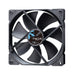 Fractal Design Dynamic X2 GP-14 Computer Fan - Silent Fan - High Airflow – 140x140x25 mm – 1000RPM – FDB-Bearings – Trip Wire - Aerodynamically shaped struts – 12v - Black Edition (Single) Black 140mm