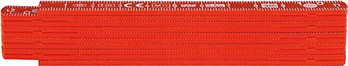 Rieffel Zollstock Kunststoff Swiss Made 1m Rot
