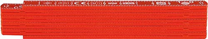 Rieffel Zollstock Kunststoff Swiss Made 1m Rot