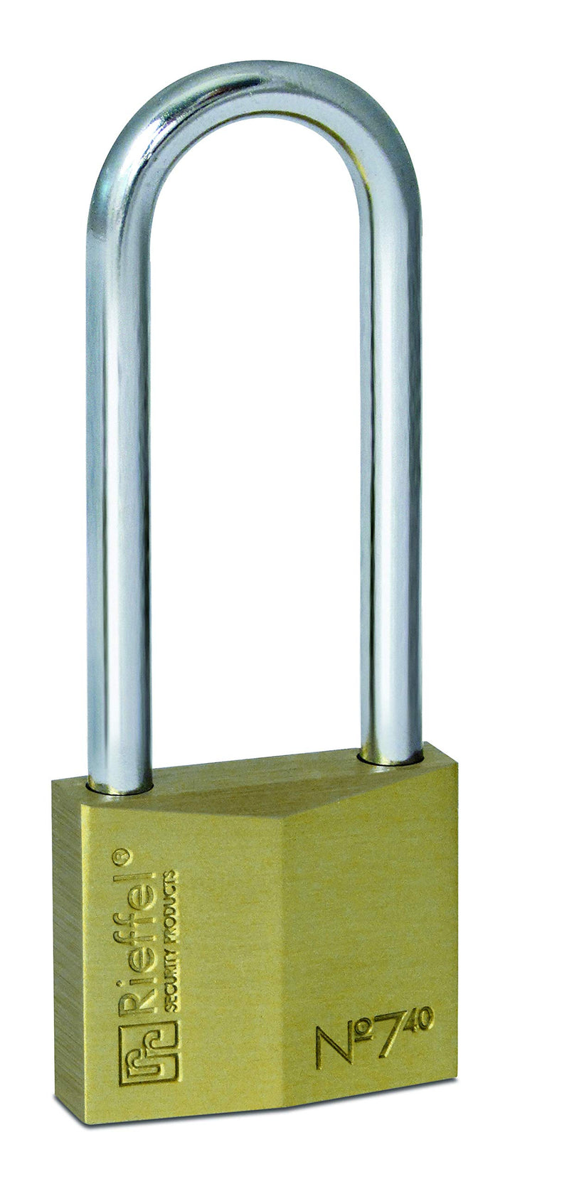 Rieffel Messing-Vorhangeschloss ver. schliessend G