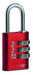 22/30 ROT SB Rieffel Switzerland Zahlenschlösser, Messing
