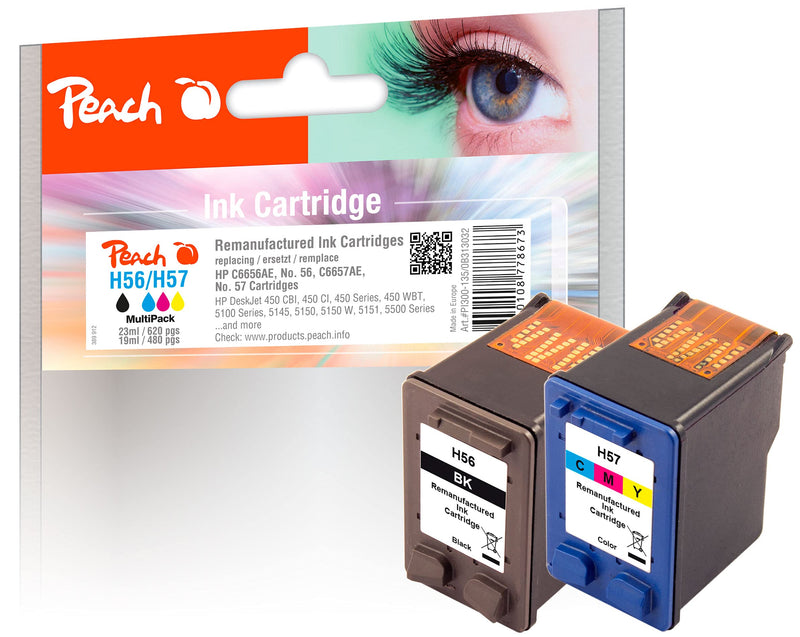 Peach Druckkopf HP Nr.56/57 MultiPack RE