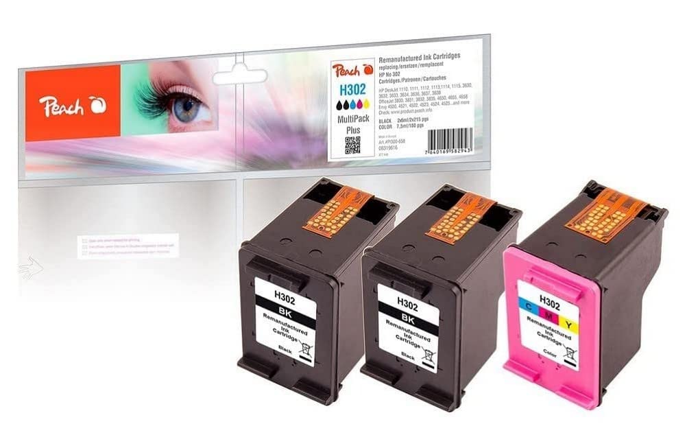 Peach Patrone HP Nr.302 MultiPackPlus