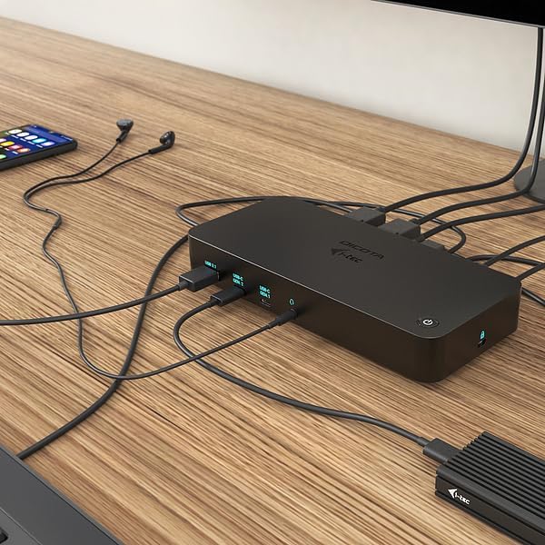 Dicota USB-C 12-IN-1 DOCKING STATION 5K HDMI/DP PD 100W