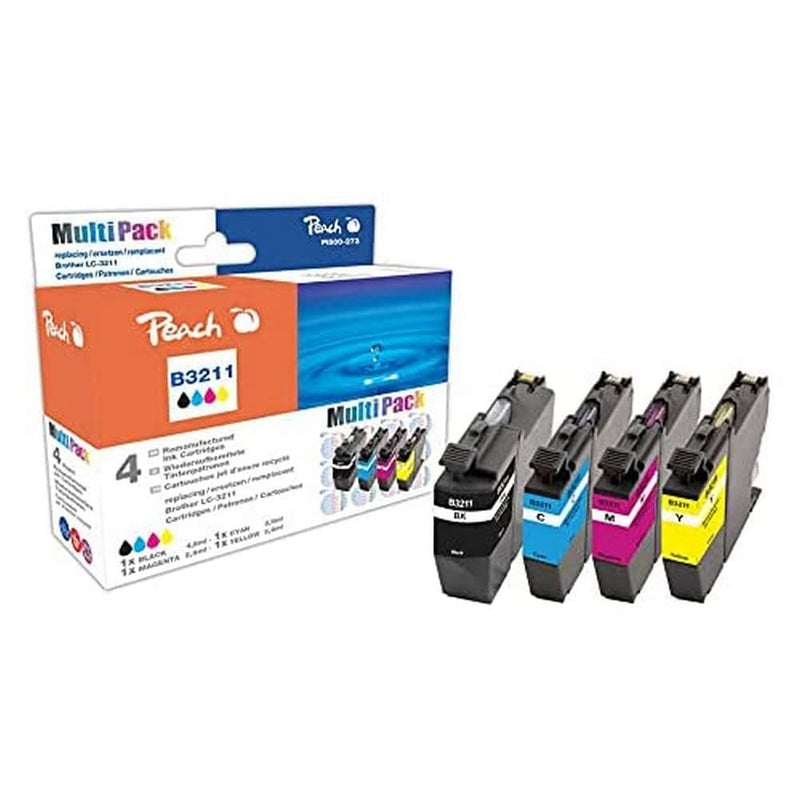 Peach Brother Tinta Compatible LC-3211, PEA, Multi-Pack, REM, FW