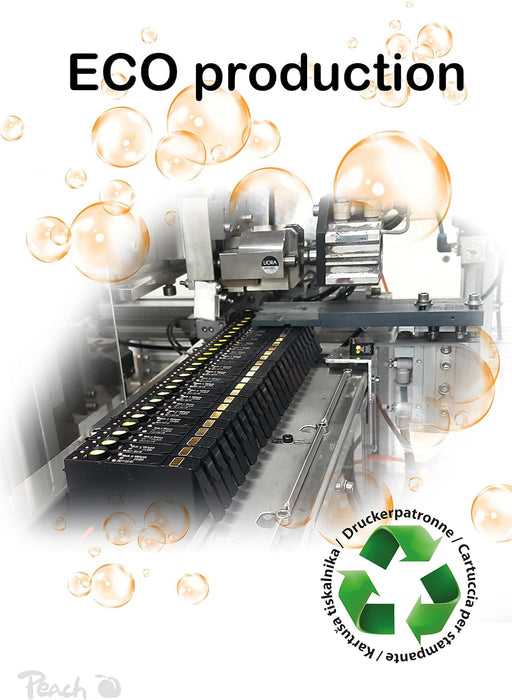 Peach Patrone Canon CISS GI-490 MultiPack Plus rem