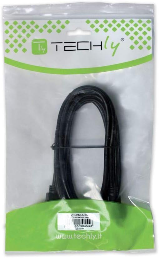 Techly DisplayPort 1.2, Audio/Video Kabel, schwarz