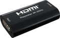 TECHLY 100501 HDMI 2.0 signal repeater 4K YUV 4:4:4 40 m Black