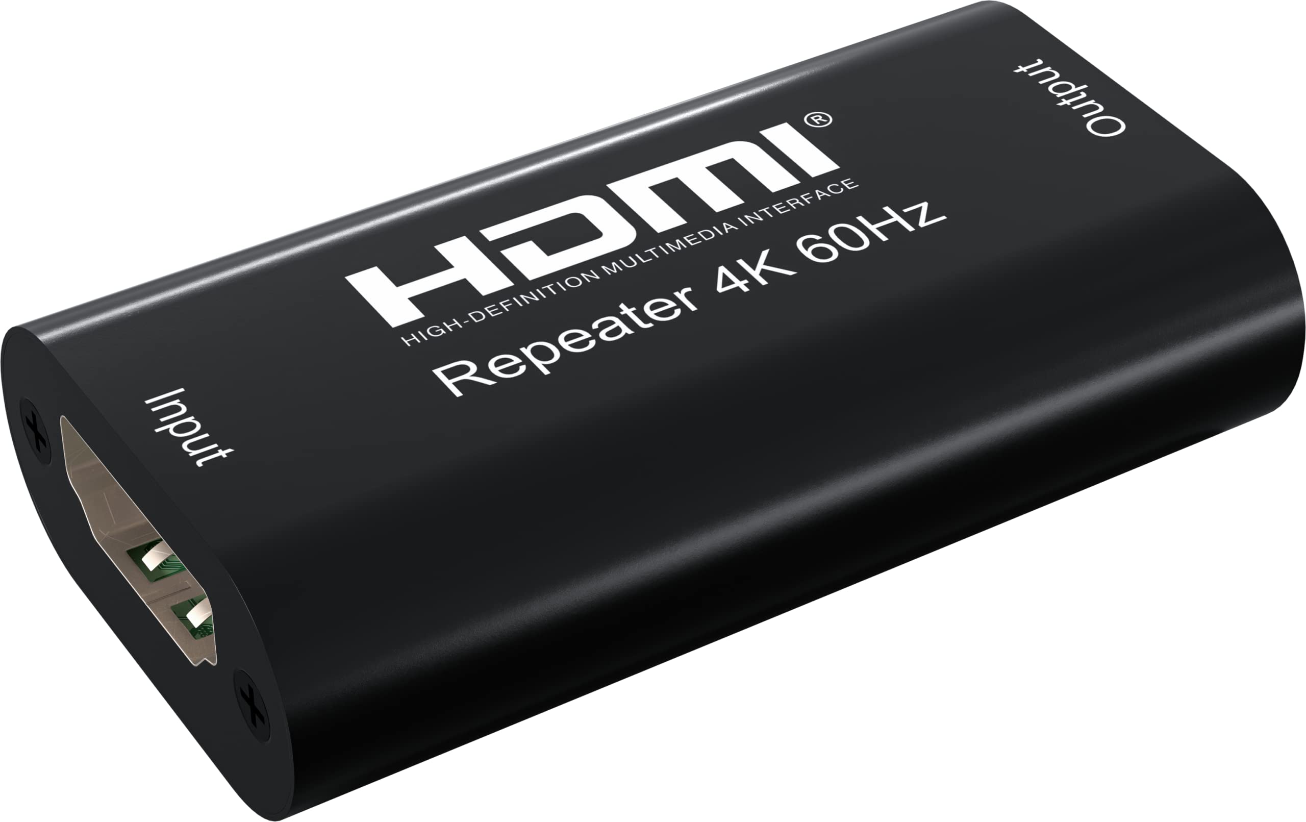 TECHLY 100501 HDMI 2.0 signal repeater 4K YUV 4:4:4 40 m Black