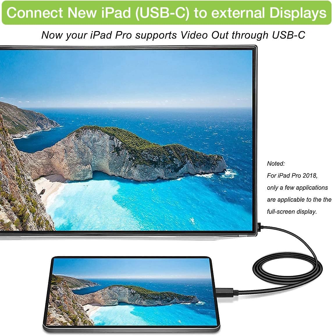 Techly USB Typ C ST auf HDMI 2.0 4K, 2m, schwarz