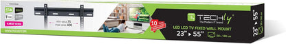 Techly Wandhalterung Ultra Slim fur LCD/LED TV 23-