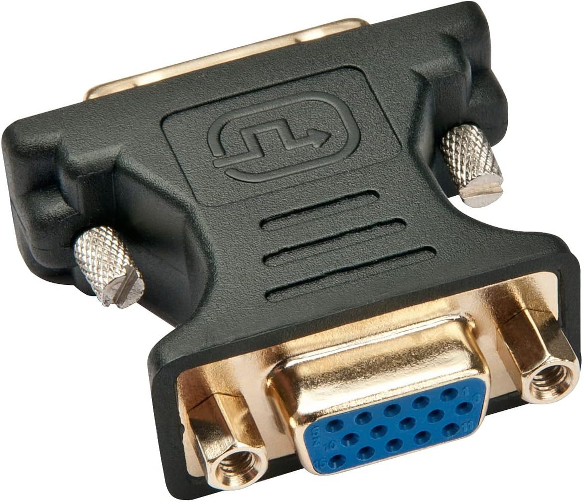 Techly Adapter DVI-A Stecker auf VGA Buchse, schwa