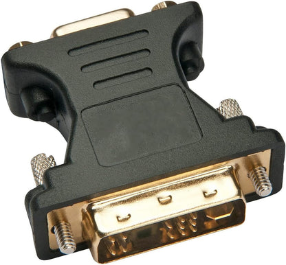 Techly Adapter DVI-A Stecker auf VGA Buchse, schwa