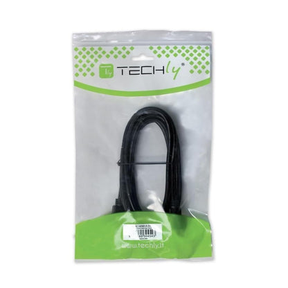 Techly ICOC DSP-C12-030 DisplayPort 1.2 auf DVI Kabel 3 m DisplayPort 1.2. a DVI 3m Schwarz