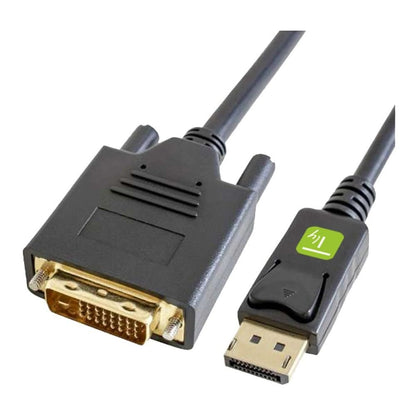 Techly ICOC DSP-C12-030 DisplayPort 1.2 auf DVI Kabel 3 m DisplayPort 1.2. a DVI 3m Schwarz