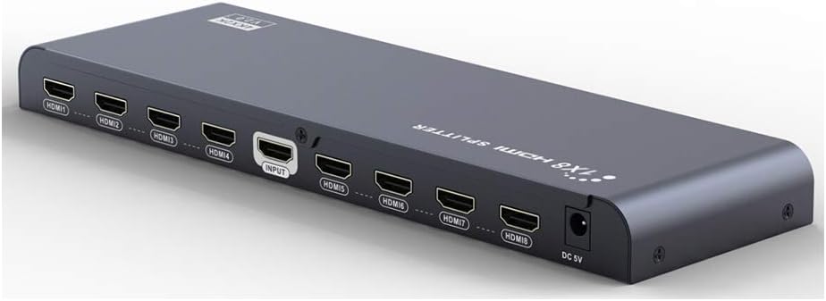 `Techly HDMI 2.0 Splitter 4K, UHD, 3D, 4 Wege`