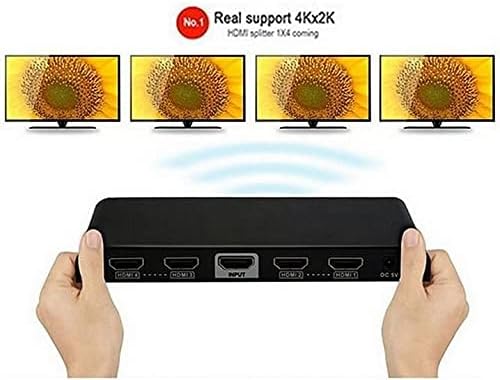 `Techly HDMI 2.0 Splitter 4K, UHD, 3D, 4 Wege`