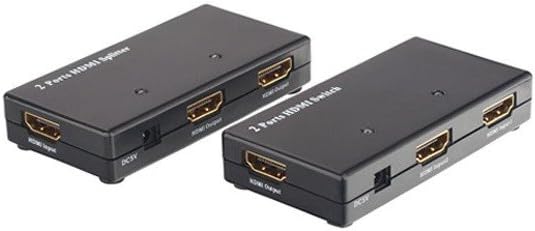 `Techly HDMI Splitter, Full HD 1080p, 3D, 2 Wege`