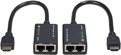 Techly IDATA ext-e30d Video-Splitter – Video-Splitter (HDMI, 1920 x 1080 (HD 1080), 1920 x 1080 Pixel, CAT5e, CAT6, 0 – 70 °C,-10 – 80 °C)