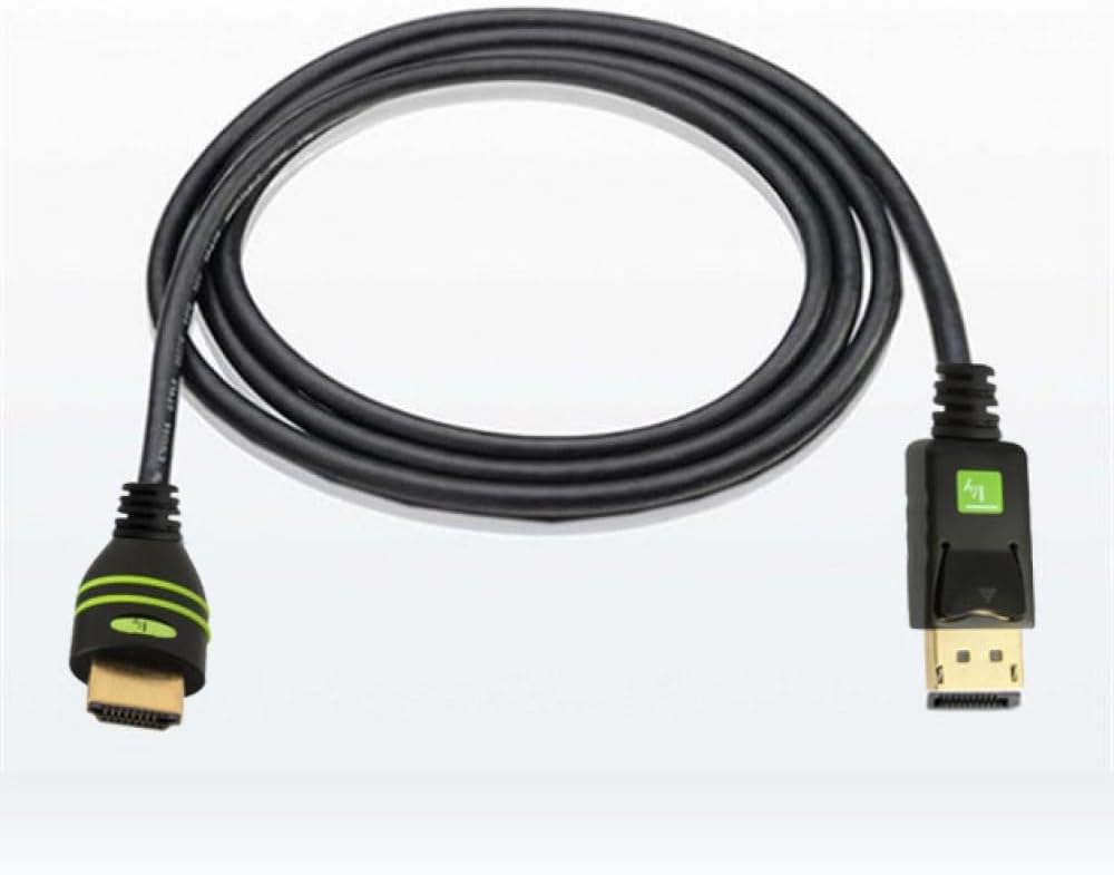 Techly DisplayPort 1.1 auf HDMI Kabel schwarz 2m