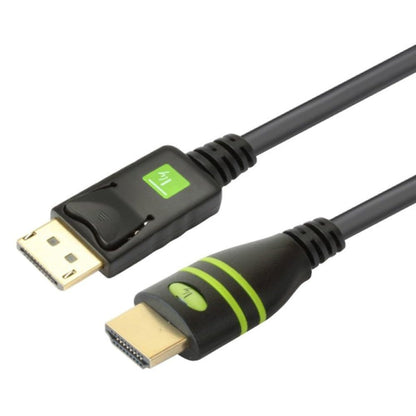 Techly DisplayPort 1.1 auf HDMI Kabel schwarz 2m