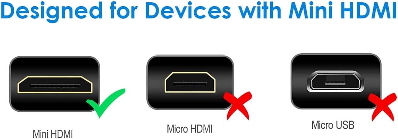 Techly HDMI kabel High Speed mit Ethernet-Mini HDM