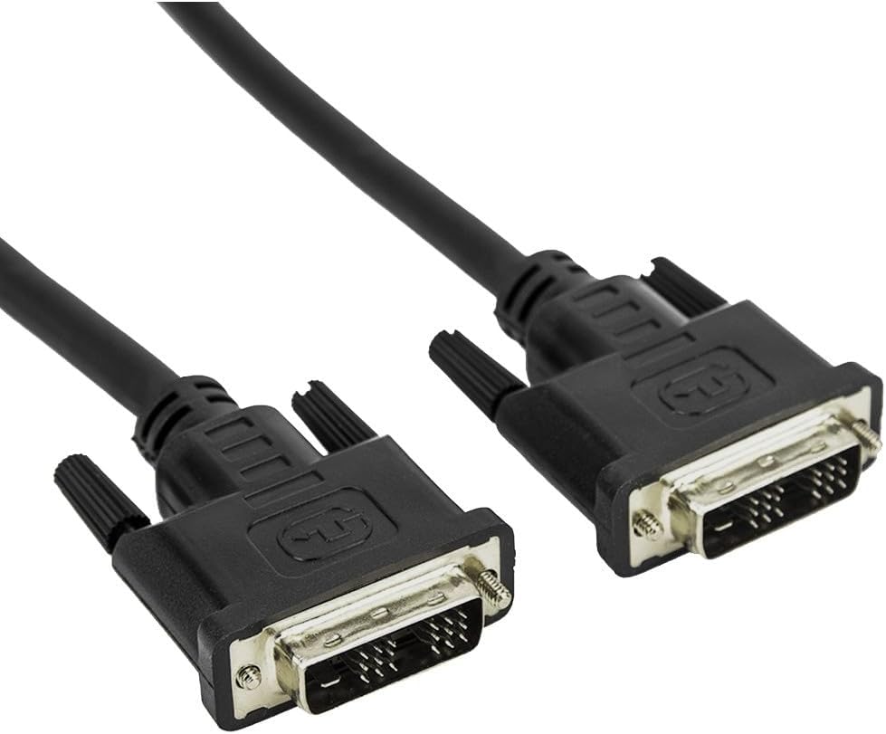 Techly DVI-D Single-Link Kabel St/St schwarz 5m