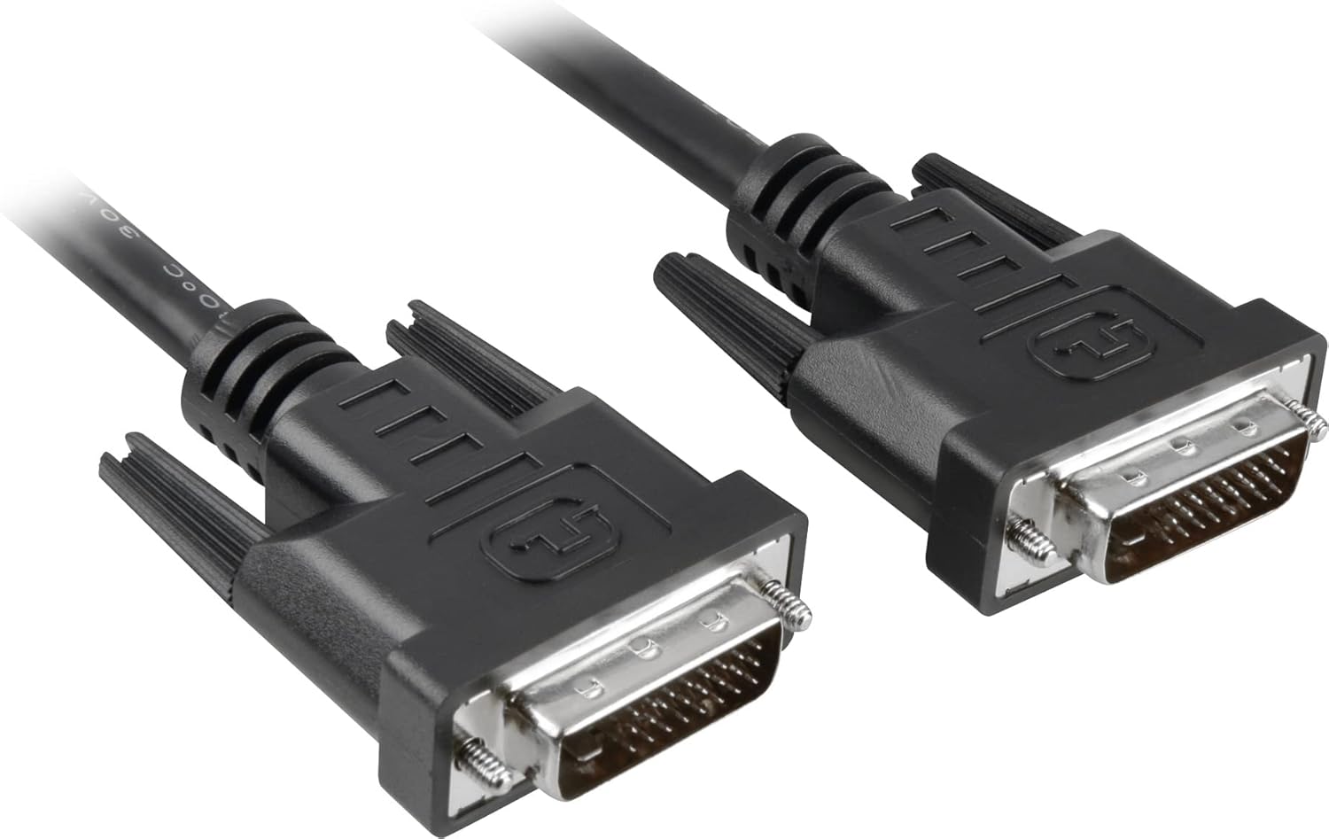TECHly 10 m DVI-D 10 m DVI-D DVI-D Cable DVI Male – DVI (DVI-D DVI-D Male, 10 m, Black (Black)