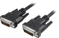 TECHly 10 m DVI-D 10 m DVI-D DVI-D Cable DVI Male – DVI (DVI-D DVI-D Male, 10 m, Black (Black)