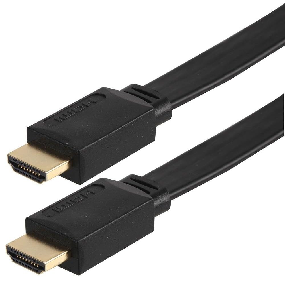 Techly HDMI High Speed Kabel mit Ethernet, Flachkk