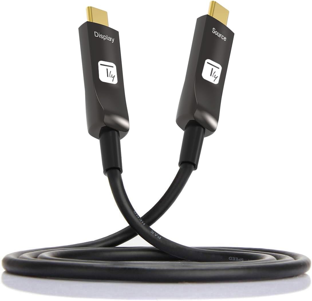 Techly USB-C Kabel AOC Fiber M/M 10m