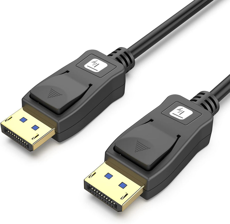 Techly 368116 Audio/Videokabel DisplayPort 2.1 M/M 4K 1m Schwarz