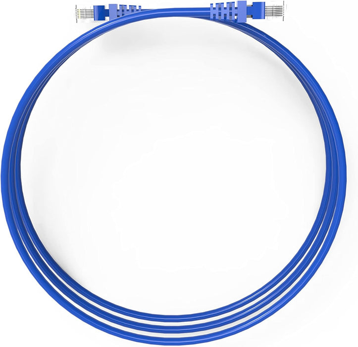 INCA Patchkabel ICAT6-01TM RJ45 Cat6 UTP Blau 1.