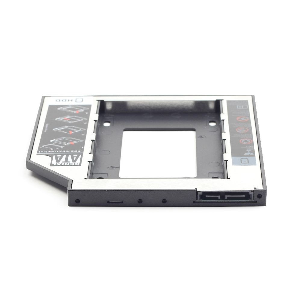 Gembird - Slim Mounting Frame Frame for SATA 2,5" Drive to 5.25" Bay, 12mm, 8716309086912