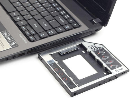 Gembird - Slim Mounting Frame Frame for SATA 2,5" Drive to 5.25" Bay, 12mm, 8716309086912