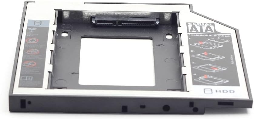 Gembird - Slim Mounting Frame Frame for SATA 2,5" Drive to 5.25" Bay, 12mm, 8716309086912