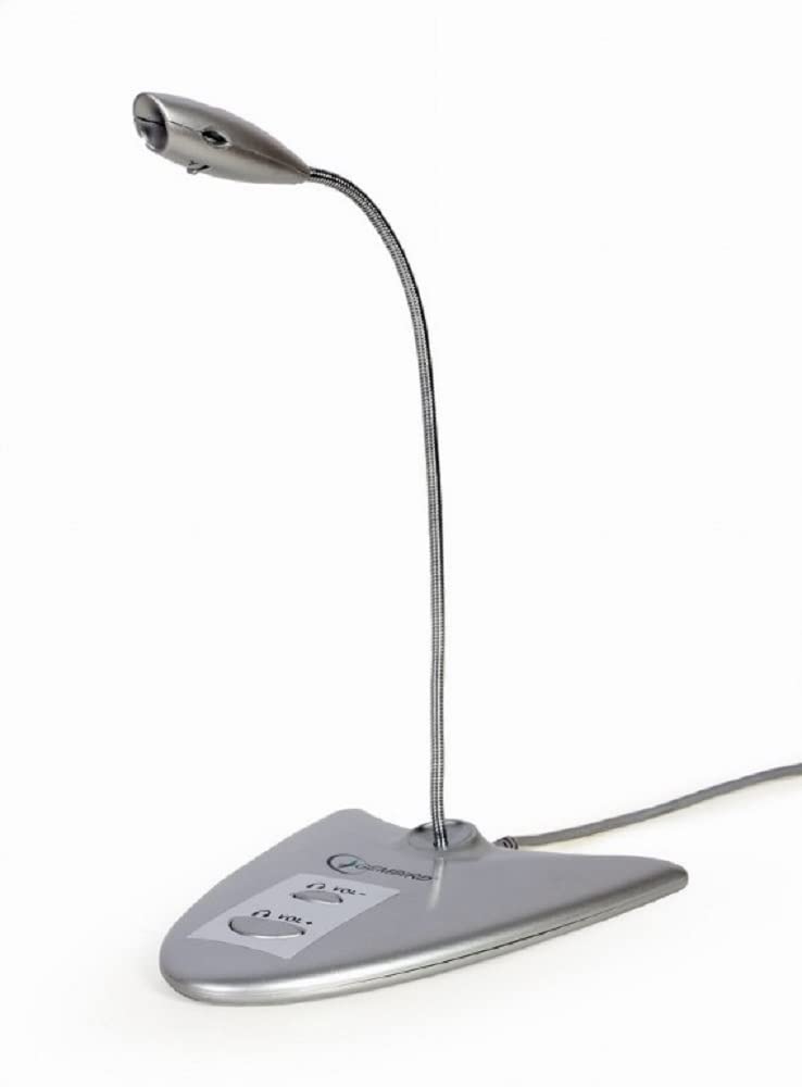 gembird USB 2.0-Tischmikrofon mit integrierter Sou