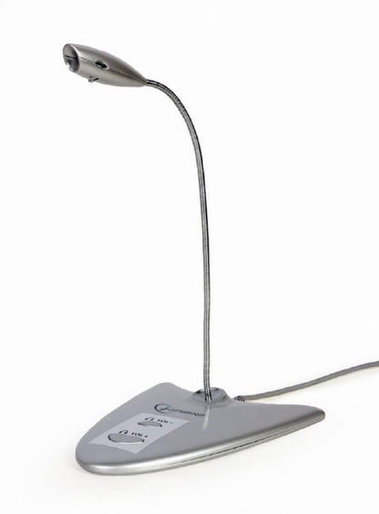 gembird USB 2.0-Tischmikrofon mit integrierter Sou