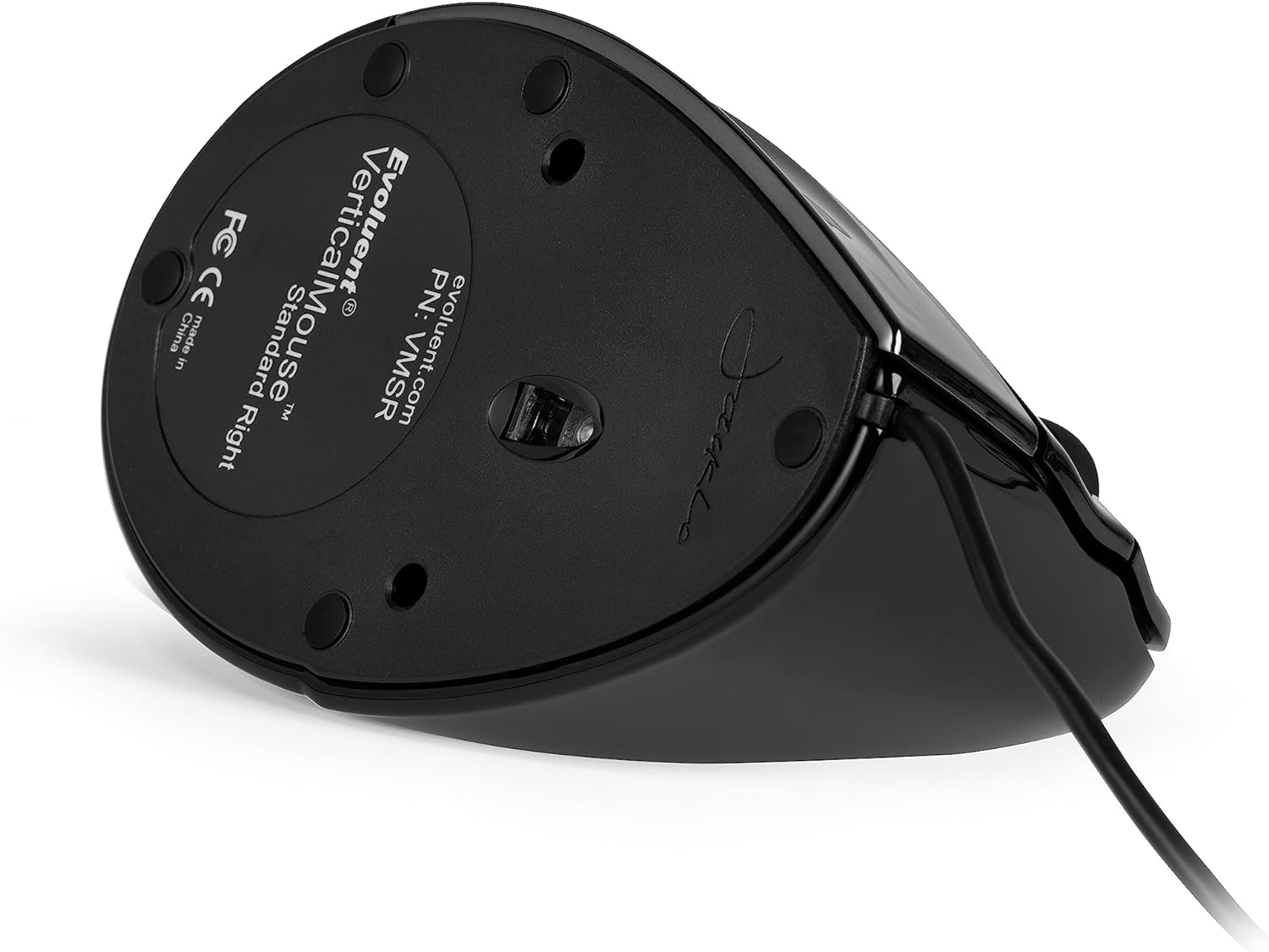 Bakker Elkhuizen BNEEVSR Vertical mouse right handed Evoluent 3 keys/scroll wheel/cable