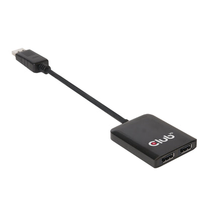 Club 3D SenseVision Multi Stream Transport (MST) Hub CSV-6200 - Video-Verteiler - 2 Anschlüsse,black DisplayPort 1.2