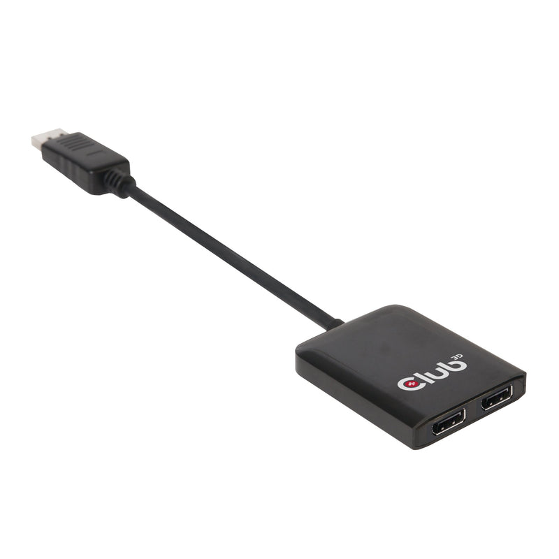 Club 3D SenseVision Multi Stream Transport (MST) Hub CSV-6200 - Video-Verteiler - 2 Anschlüsse,black DisplayPort 1.2
