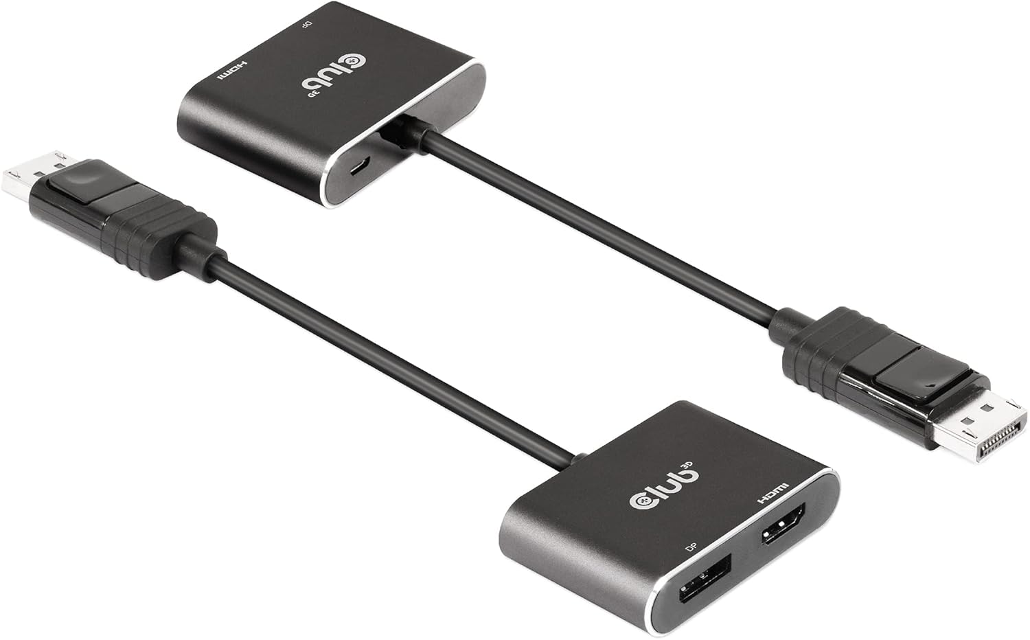 Club 3D MST Hub DisplayPort™ 1.4 to DisplayPort™ + HDMI™ 4K60Hz St./B CSV-7220