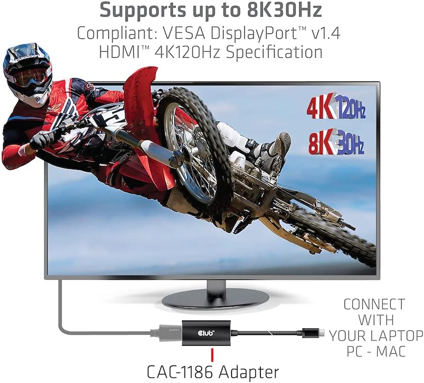 Club 3D mDP to HDMI HDR Active Adapter