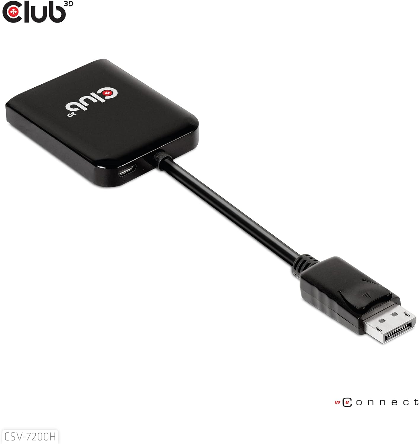CLUB3D Multi Stream Transport (MST) Hub DisplayPort™ 1.4 to HDMI™ Dual Monitor 4K60Hz St./B.