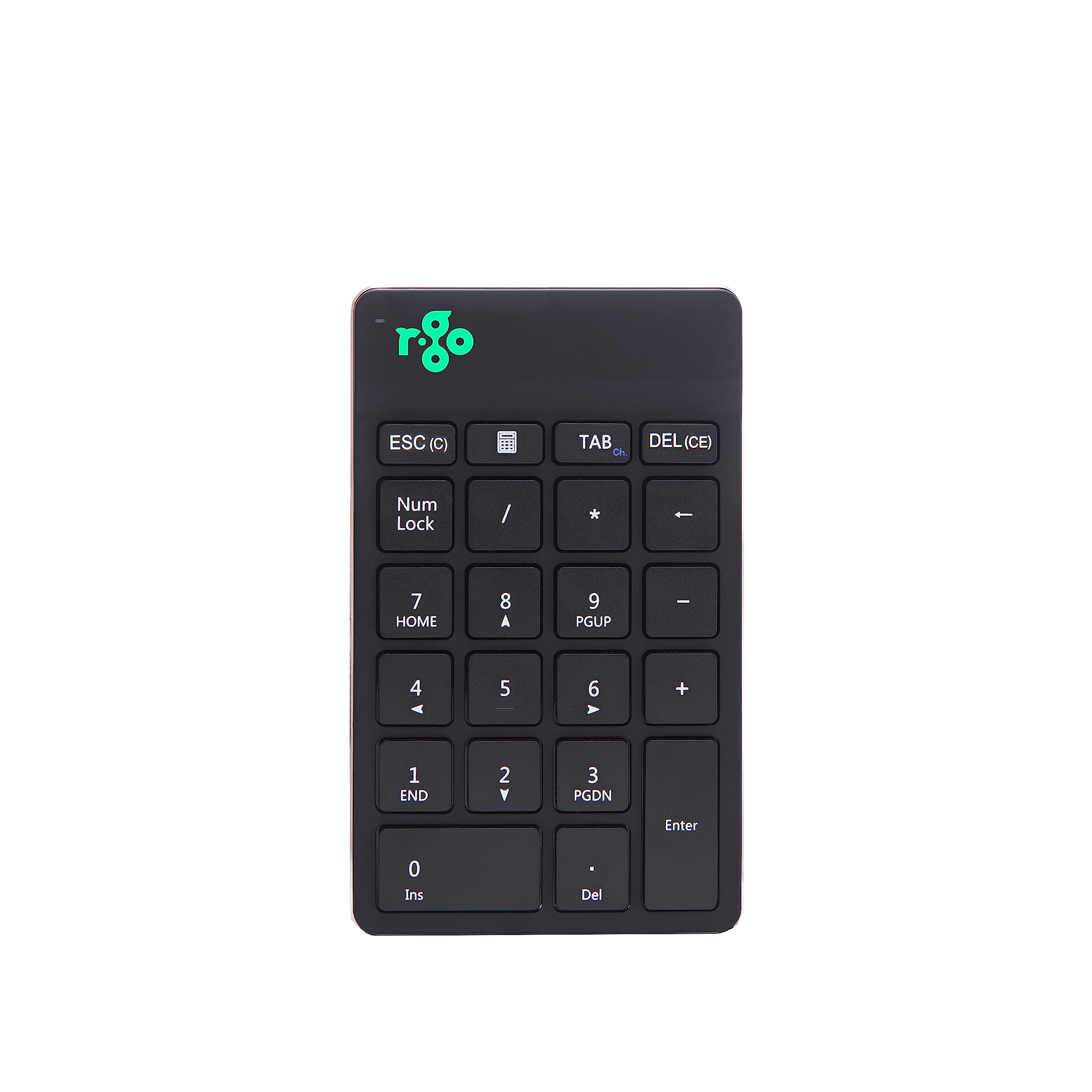 R-GO NUMPAD BREAK ERGONOMIC NUMERIC WIRELESS KEYPAD BLACK