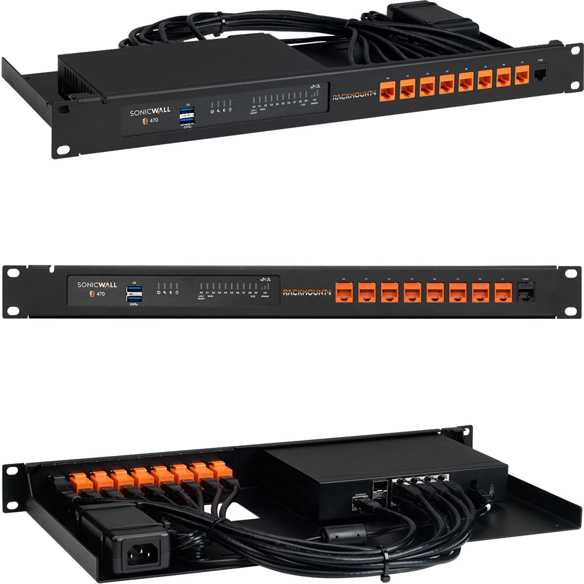 Rackmount.IT Kit for SonicWall TZ270 / TZ370 / TZ4