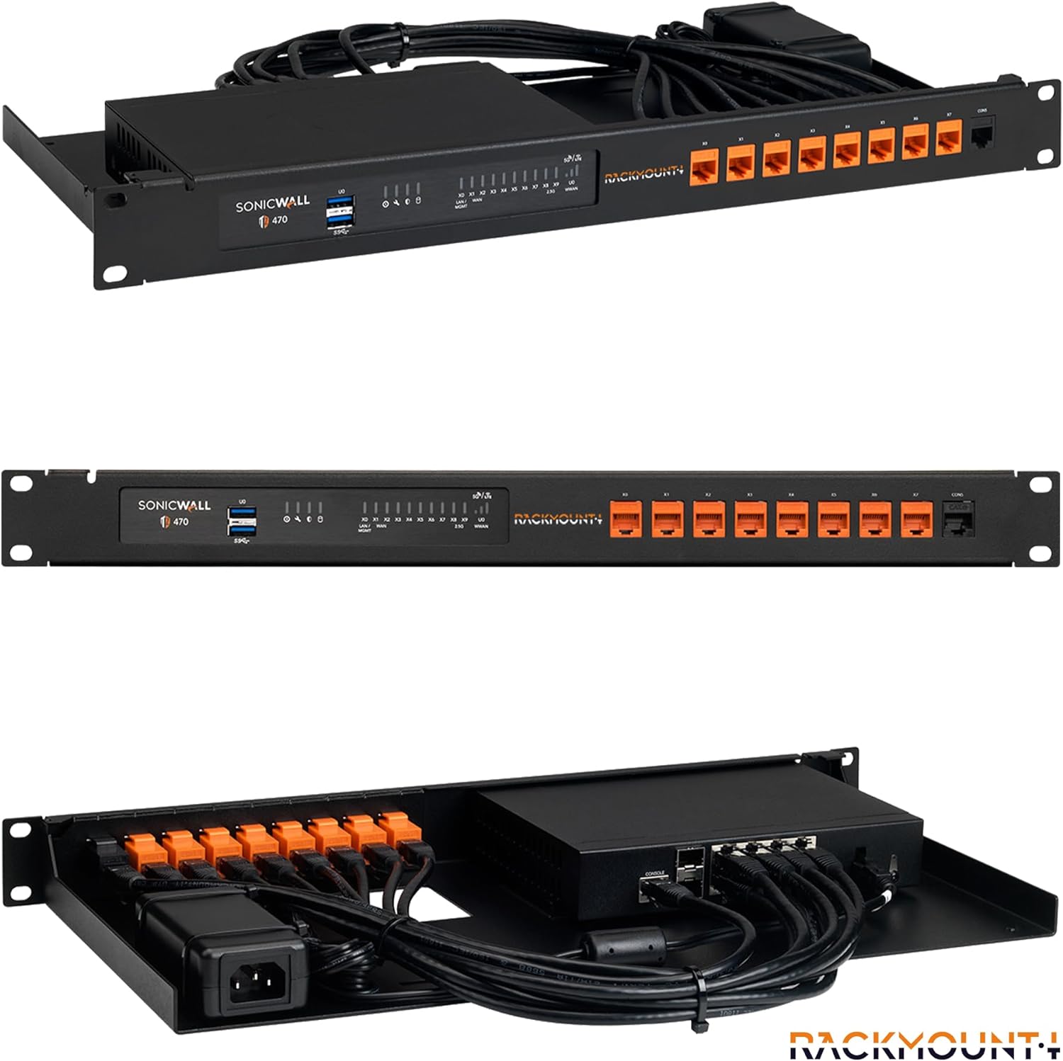 Rackmount.IT Kit for SonicWall TZ270 / TZ370 / TZ4