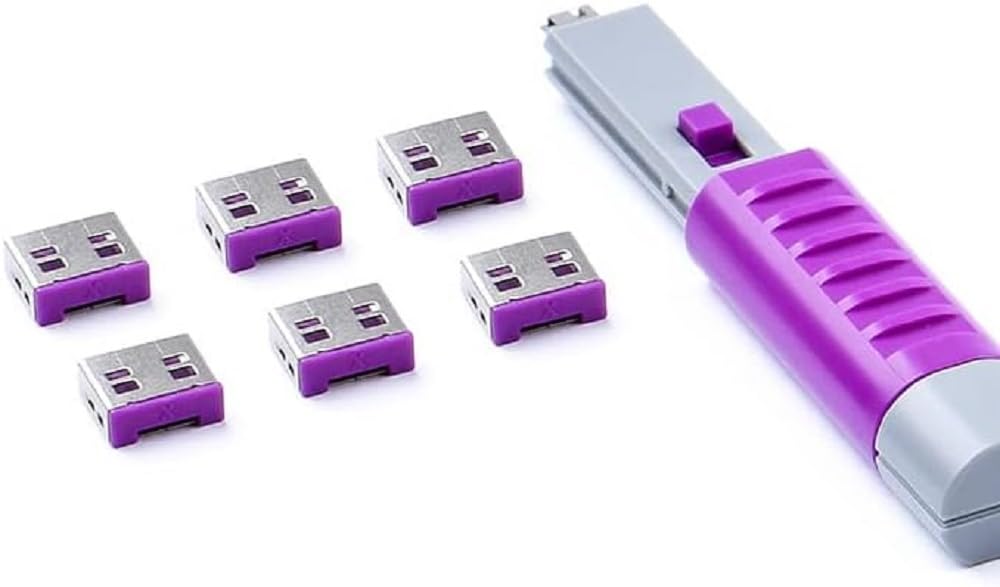 SmartKeeper Basic USB-A Port Blocker lila