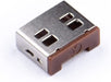 SmartKeeper Basic USB-A Port Blocker braun